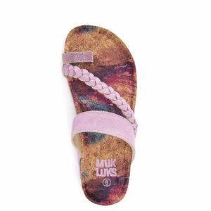 MUK LUKS® Women's Keia Sandals  Size 6 NWT